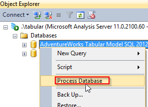 How to Automate SSAS Tabular Model Processing - BI Insight