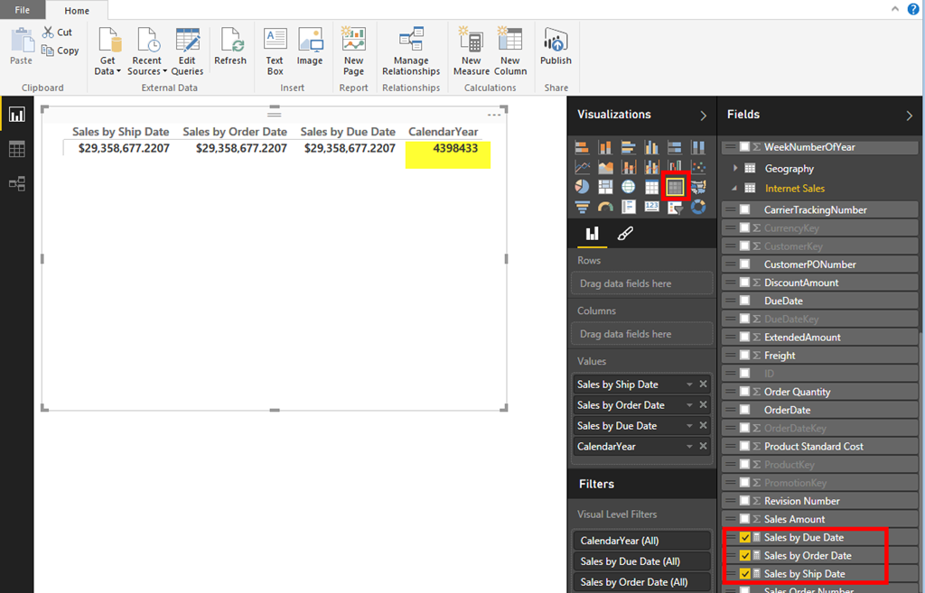 Sidebyside RolePlaying Dimensions In Power BI