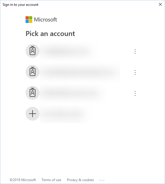 Microsoft Login Credentials